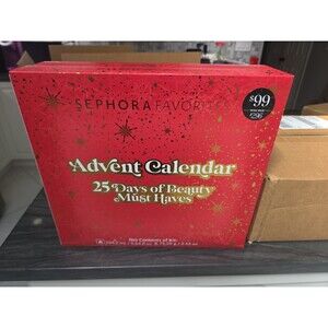 Sephora Favorites Advent Calendar 25 Days Of Beauty 2025 Holiday LIMITED Edition